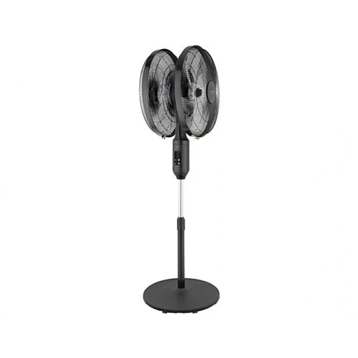 FAKIR Duoflow Çift Başlıklı Vantilatör Siyah