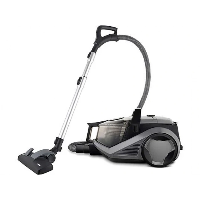 FAKIR Vacuum Pro Toz Torbasız Elektrikli Süpürge Siyah Gri