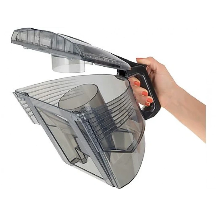 FAKIR Vacuum Pro Toz Torbasız Elektrikli Süpürge Siyah Gri