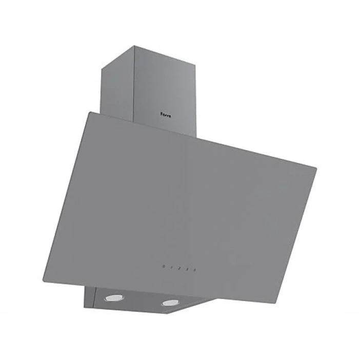 FERRE D079 Tek Camlı Dokunmatik Davlumbaz Gri