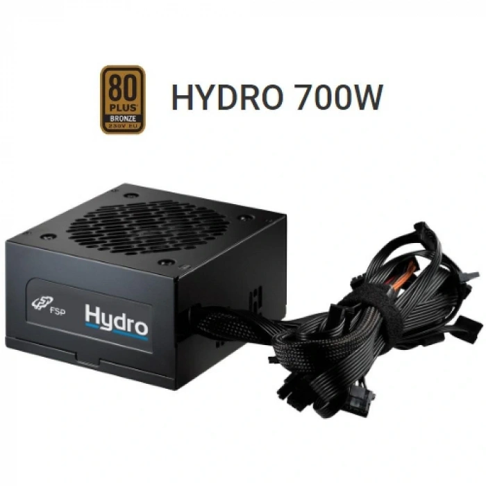 FSP HYDRO 700 Serisi 700W 80+ Bronze PSU