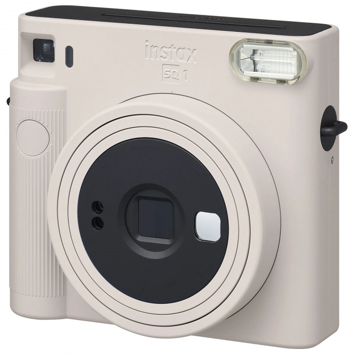 FUJIFILM Instax SQ1 EX D Anlık Kamera Chalk White