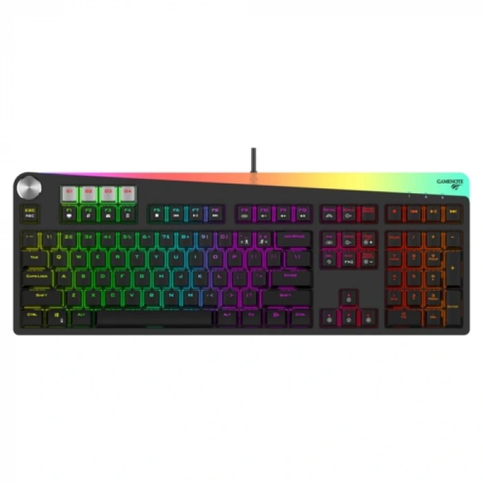 GameNote HV-KB473L Kablolu Mekanik RGB Game Klavye