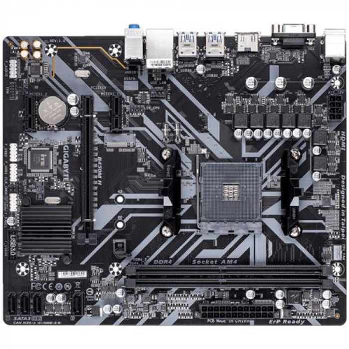 Gigabyte B450M-S2H S+V+GL DDR4 AM4 (mATX)