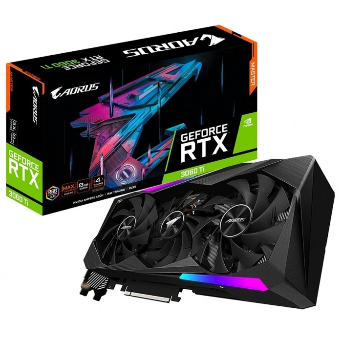 Gigabyte RTX3060Ti AORUSM 8GB 256Bit GDDR6