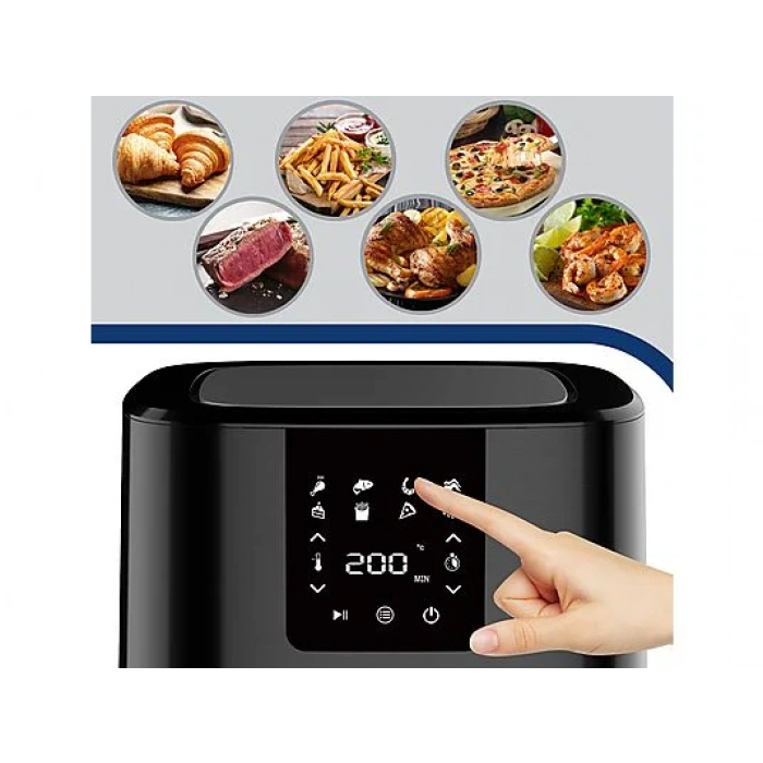 GOLDMASTER Crispy GM-7459 Sıcak Hava Fritözü Siyah