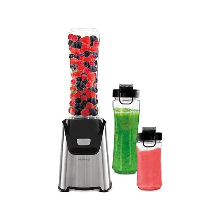GOLDMASTER Quickmax GM-7256 Kişisel Smoothie Blender Inox