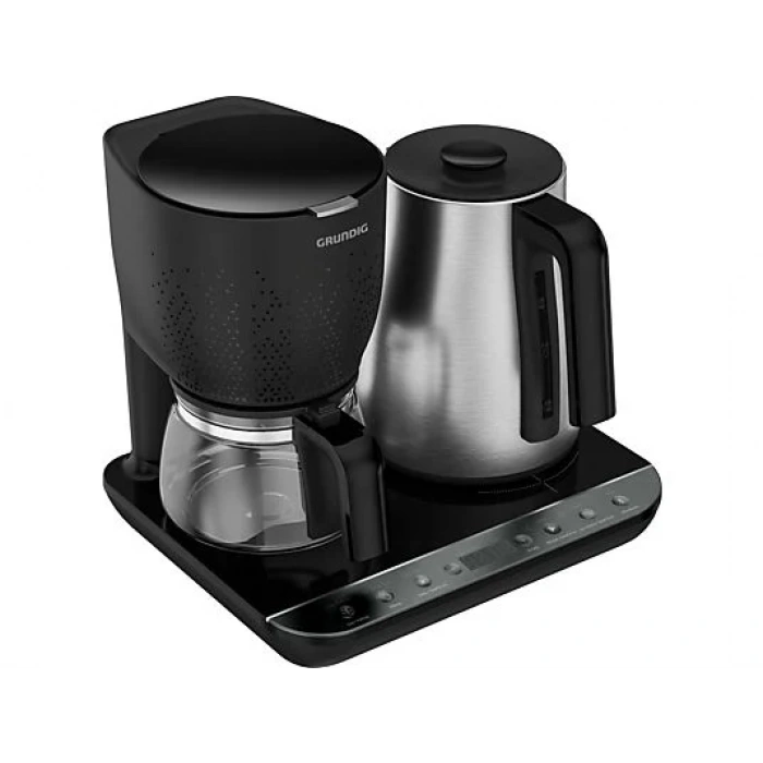 GRUNDIG CFM 7147 D (3 in 1) Kettle & Çay Makinesi & Filtre Kahve Makinesi Inox