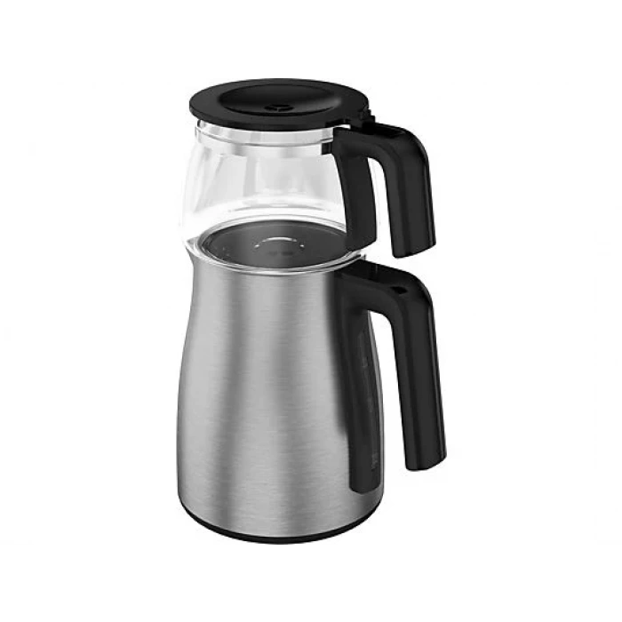 GRUNDIG CFM 7147 D (3 in 1) Kettle & Çay Makinesi & Filtre Kahve Makinesi Inox