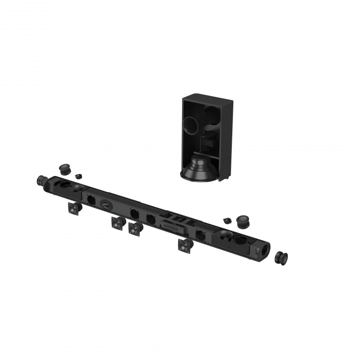 GRUNDIG DSB 5000 760W Dolby Atmos 5.1.2 Kanal Bluetooth Soundbar Siyah