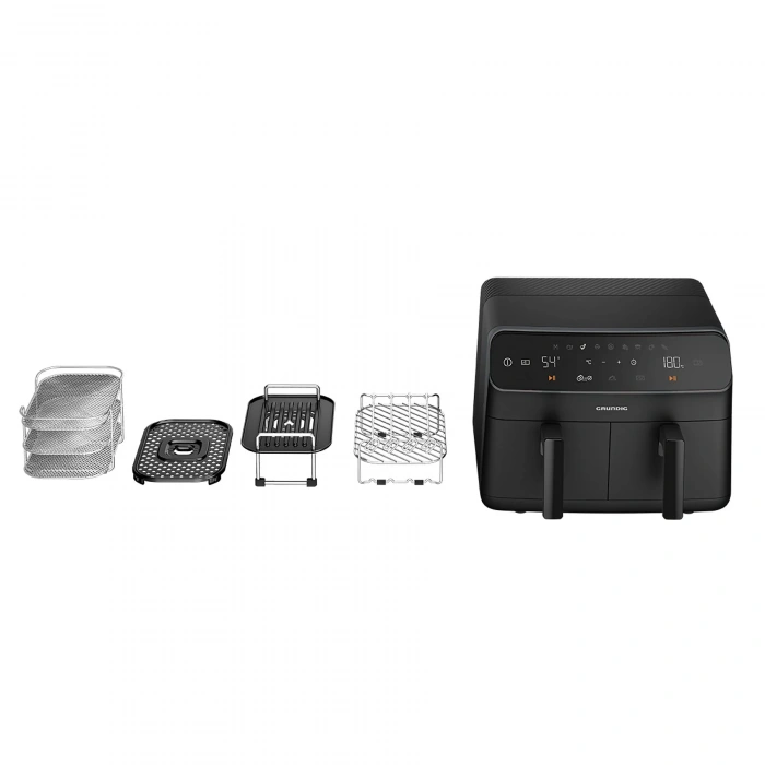 GRUNDIG FR 7284 AirFit Twin 8.5 l Çiftli Airfryer