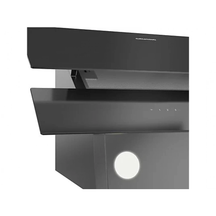 GRUNDIG GDSP 2451 ZG Yatay Cam Duvar Tipi Davlumbaz Gri