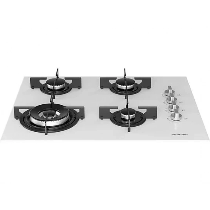 GRUNDIG GIGL 622410 W Woklu Ankastre Cam Ocak Beyaz