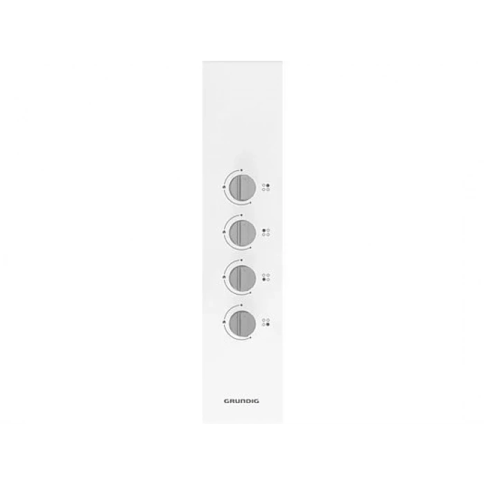 GRUNDIG GIGL 622410 W Woklu Ankastre Cam Ocak Beyaz