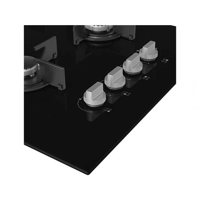 GRUNDIG GIGL 622410 Woklu Ankastre Cam Ocak Siyah