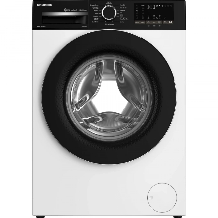 GRUNDIG GPWM 102643 A Enerji Sınıfı 10kg 1200 Devir Çamaşır Makinesi Beyaz