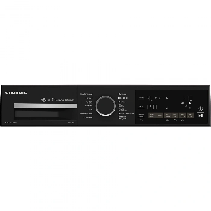 GRUNDIG GPWM 102643 A Enerji Sınıfı 10kg 1200 Devir Çamaşır Makinesi Beyaz