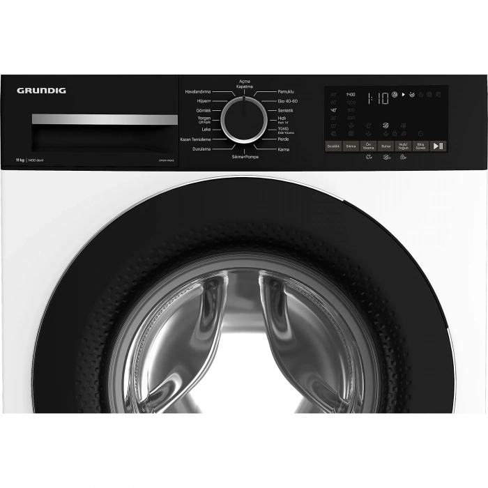 GRUNDIG GPWM 114643 11 Kg 1400 Devir Çamaşır Makinesi