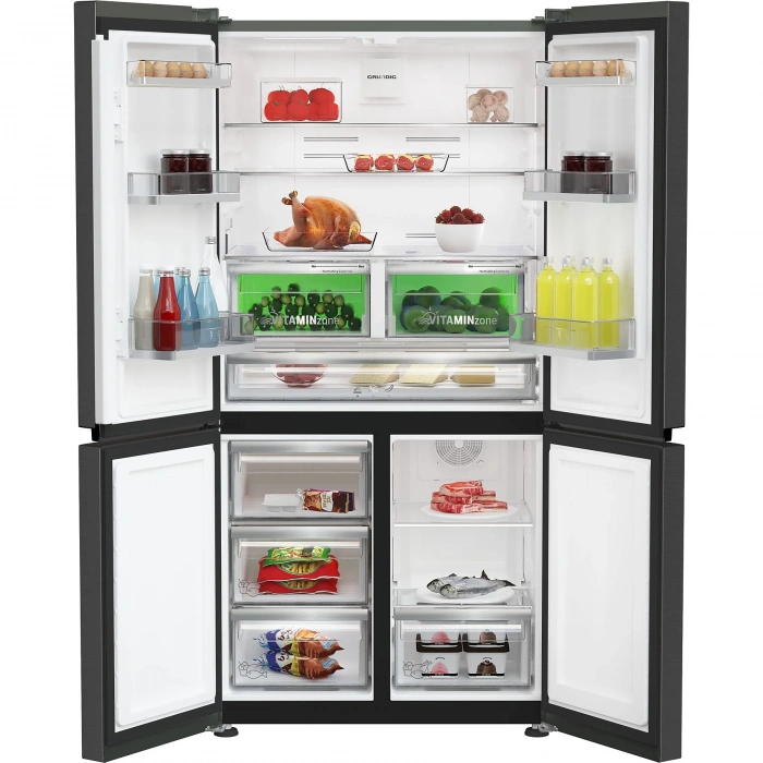 GRUNDIG GQND 572 DI E Enerji Sınıfı 572 l Duo No Frost Gardrop Tipi Buzdolabı Antrasit