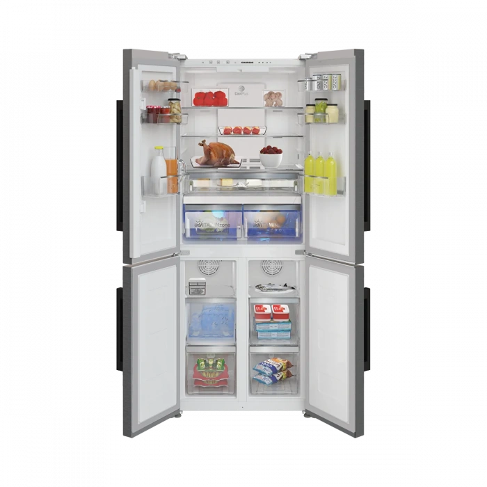 Grundig Gqne 47840 I Duo No-Frost Gardrop Tipi Inox Buzdolabı