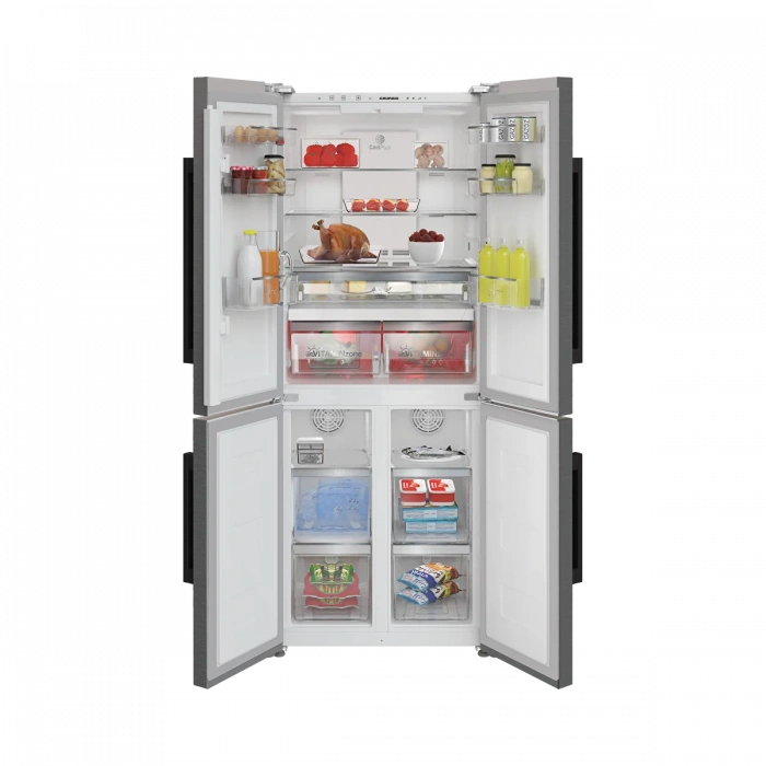 Grundig Gqne 47840 I Duo No-Frost Gardrop Tipi Inox Buzdolabı