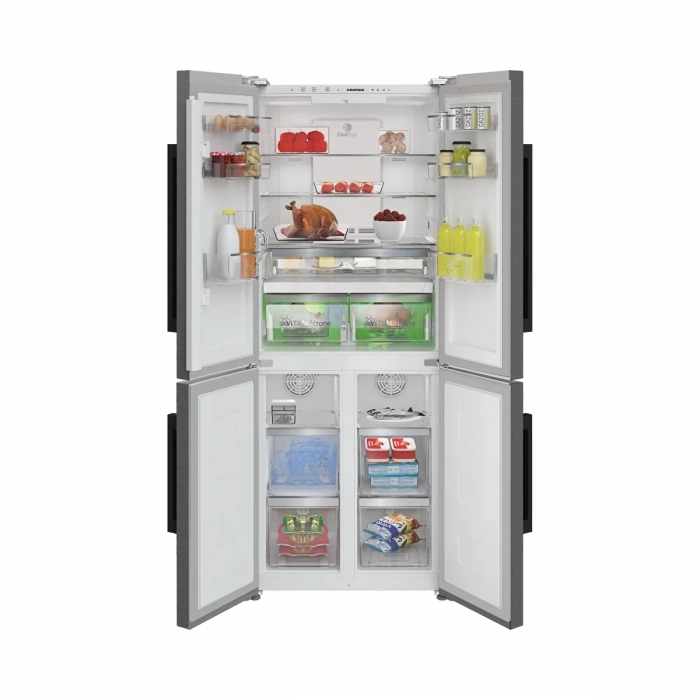 Grundig Gqne 47840 I Duo No-Frost Gardrop Tipi Inox Buzdolabı