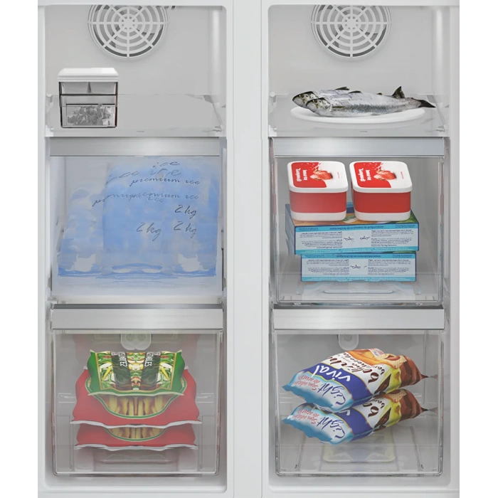 Grundig Gqne 47840 I Duo No-Frost Gardrop Tipi Inox Buzdolabı