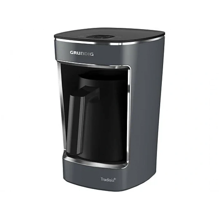 GRUNDIG TCM 4448 G Tradisia+ Sütlü Türk Kahve Makinesi Antrasit