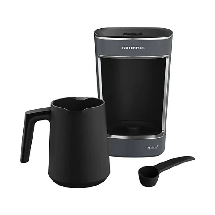 GRUNDIG TCM 4448 G Tradisia+ Sütlü Türk Kahve Makinesi Antrasit