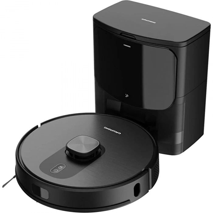 GRUNDIG VCR 7330 Otomatik Toz Boşaltma Sistemli Robot Süpürge Siyah