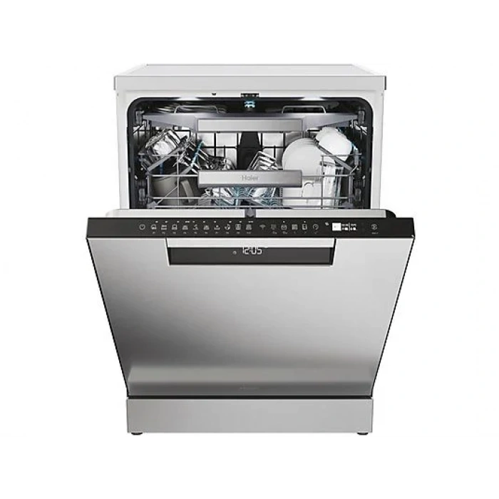 HAIER XF 4A4M4PX A Enerji Sınıfı 10 Programlı 14 Kişilik Wi-Fi + Bluetooth Bağlantılı Bulaşık Makinesi