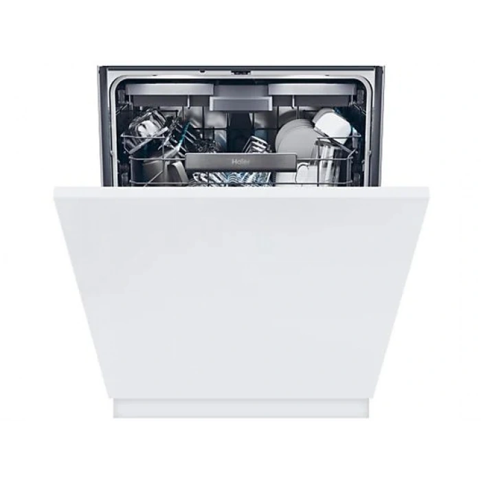 HAIER XS 6B0S3FSB 10 Programlı 16 Kişilik Wi-Fi + Bluetooth Bağlantılı Tam Ankastre Bulaşık Makinesi