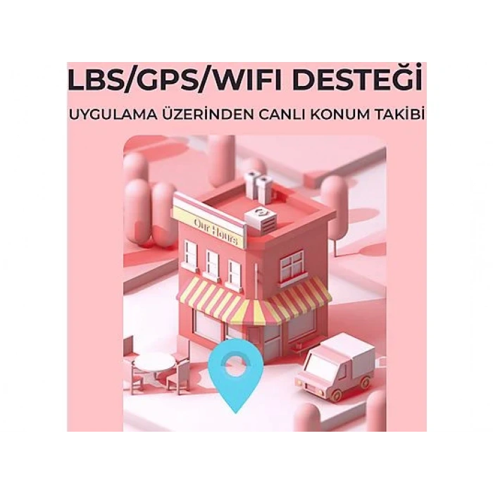 HAVIT KW11 4G Görüntülü Görüşmeli Akıllı Çocuk Saati Pembe