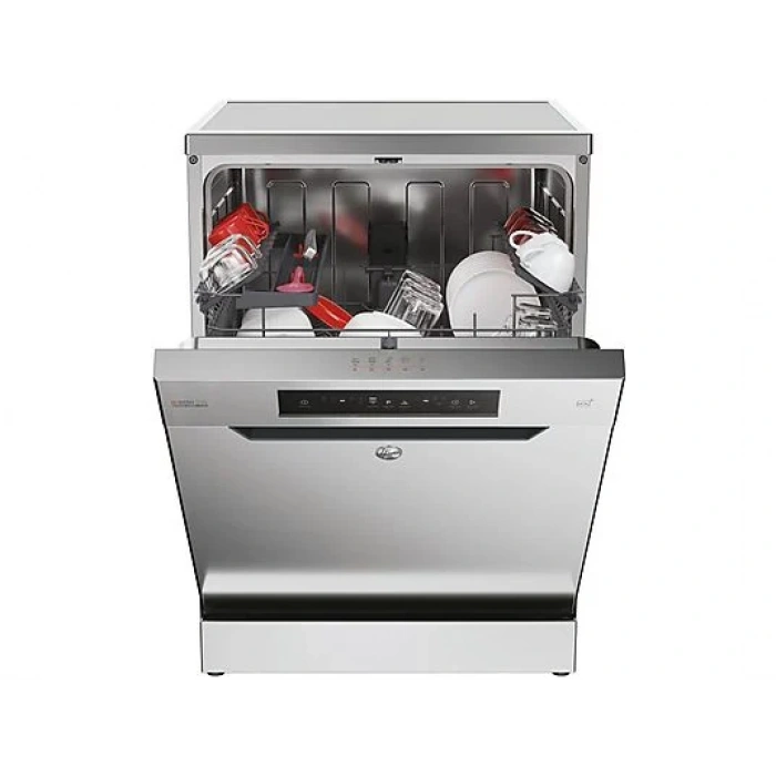 HOOVER HF 3E9L0X2-17 E Enerji Sınıfı 13 Kişilik 5 Programlı Wi-Fi+Bluetooth Bağlantılı Bulaşık Makinesi Inox