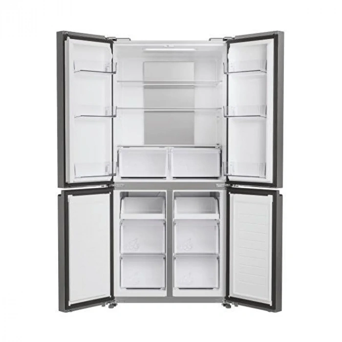 Hoover HHCR381ENPL Gardırop Tipi No Frost 467 L Gümüş Buzdolabı