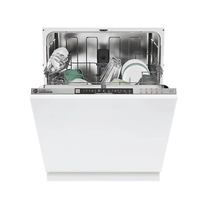 HOOVER HI 3E7L0S-17 E Enerji Sınıfı 5 Programlı 13 Kişilik Wi-Fi + Bluetooth Bağlantılı Bulaşık Makinesi Inox