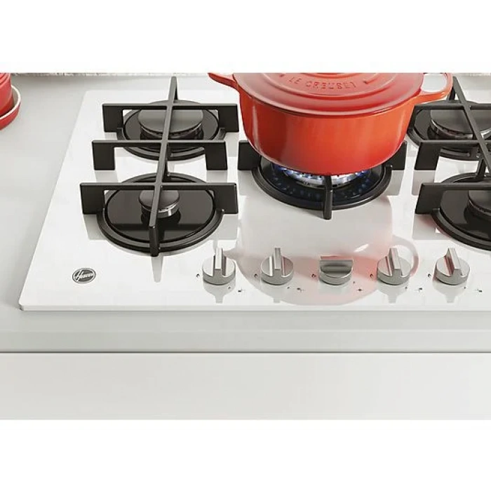 HOOVER HVG74WK3W Wok Gözlü Ankastre Ocak Beyaz