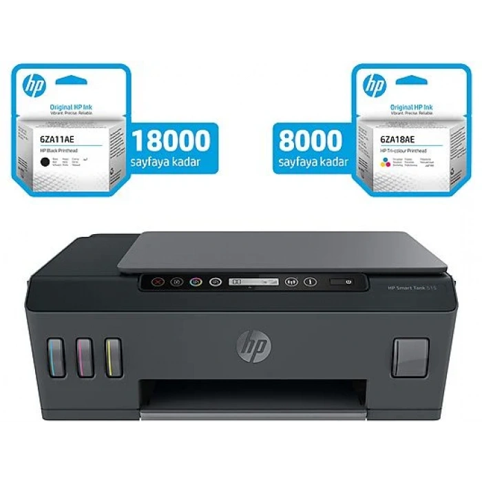 HP Smart Tank 515 All-in-One Yazıcı Wireless, Baskı, tarama, kopyalama 1TJ09A
