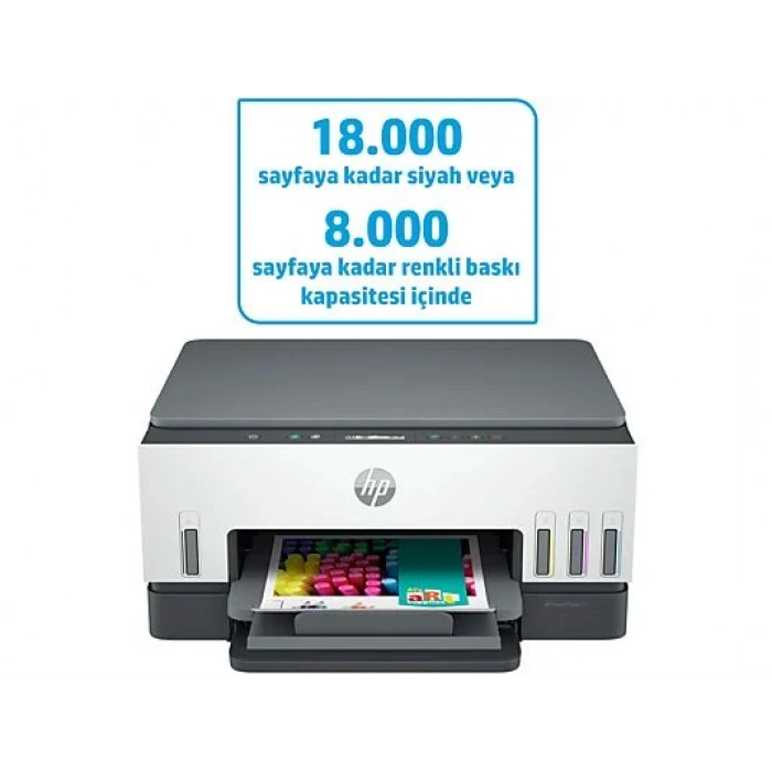 HP Smart Tank 670 All-in-One, Baskı, Tarama, Kopyalama, Kablosuz Yazıcı 6UU48A