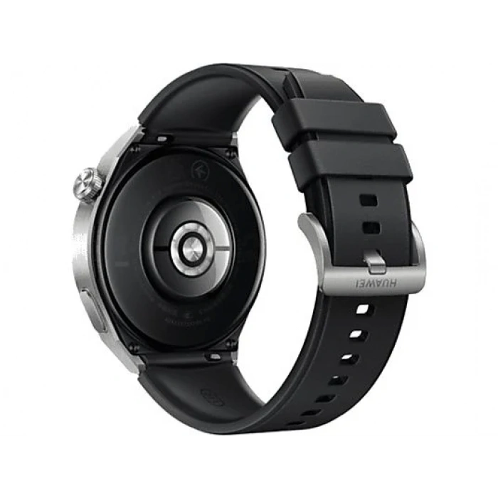 HUAWEI Watch GT3 Pro 46mm Titanyum Kasa Siyah Kauçuk Kayış Akıllı Saat