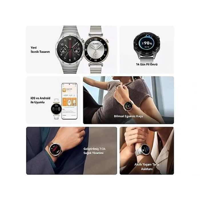 HUAWEI Watch GT4 41 mm Akıllı Saat Gold