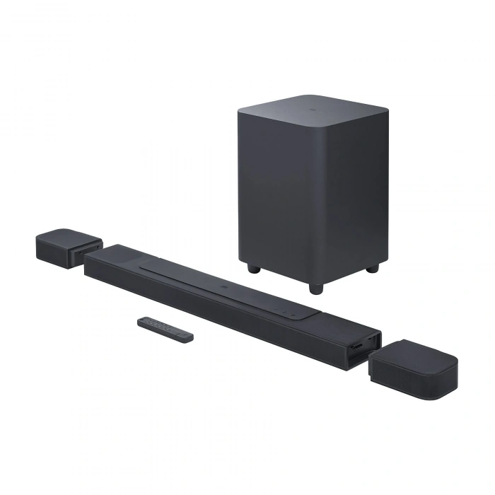 JBL Bar 1000 MultiBeam Dolby Atmos 7.1 Kanal 880W Soundbar ve Kablosuz Subwoofer