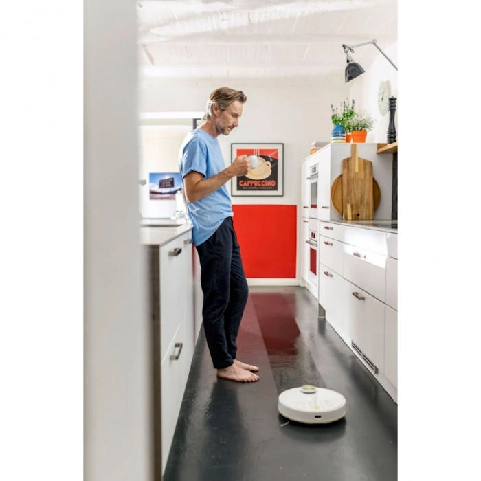 KARCHER RCV3 Mop Robot Süpürge Beyaz