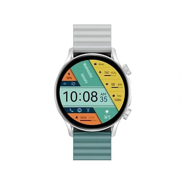 KIESLECT Kr Pro Limited Amoled Ekran Akıllı Saat Gri