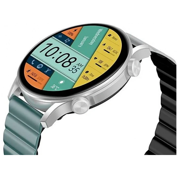 KIESLECT Kr Pro Limited Amoled Ekran Akıllı Saat Gri