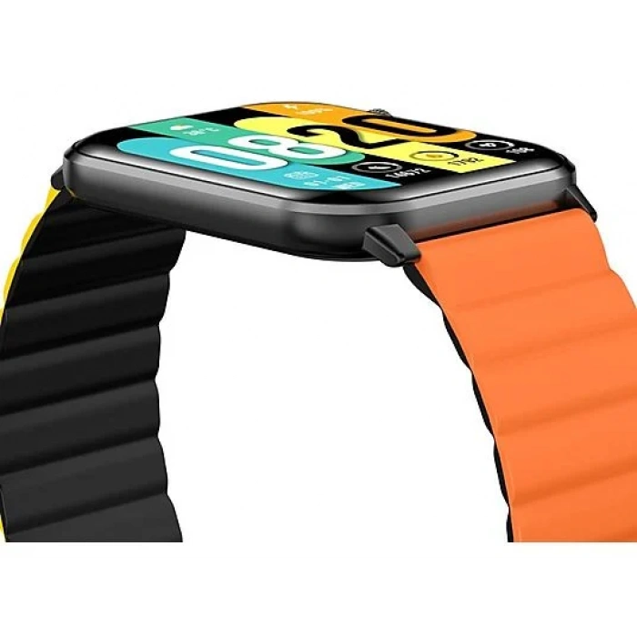 KIESLECT KS Sesli Asistan ve Arama Özellikli Akıllı Saat Siyah