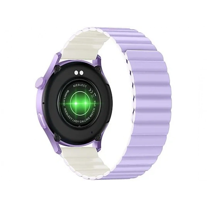 KIESLECT Lora 2 Arama Özellikli Akıllı Saat Mor