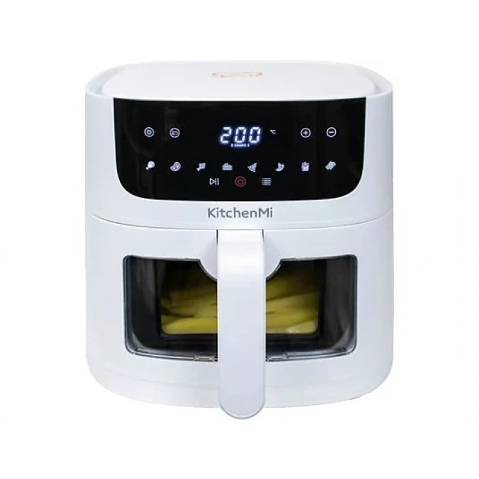 KITCHEN MI Air Fryer 6l Fritöz Beyaz