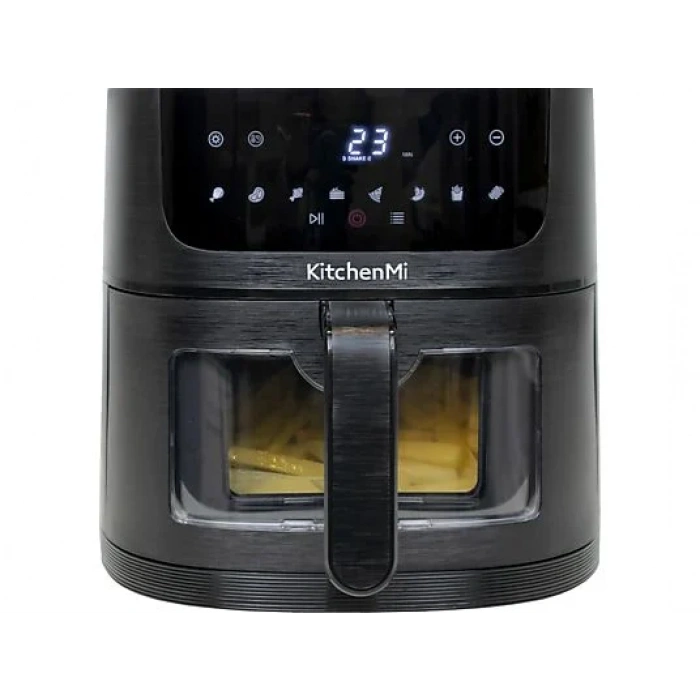 KITCHEN MI Air Fryer 6l Fritöz Siyah