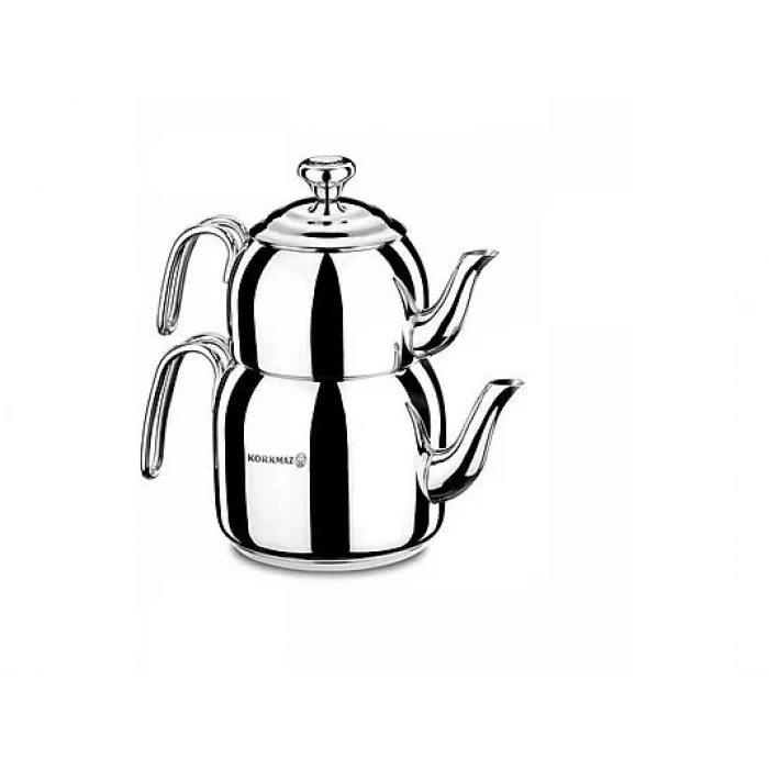 KORKMAZ A057 Droppa Maxi Çaydanlık Takımı 1.1 lt. / 2.3 lt